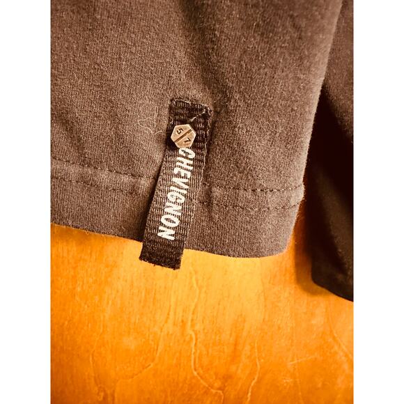 Chevignon Men's Black Long Sleeve Shirt with Trademark Patches Size Large - Picture 2 of 9